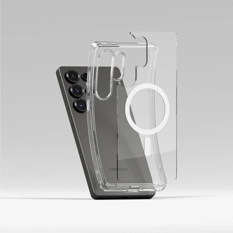 Etui do Samsung Galaxy S25 Ultra Clear Ringke Fusion Magnetic MagSafe