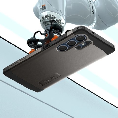 Etui do Samsung Galaxy S25 Ultra Gunmetal Spigen Tough Armor Mag MagSafe