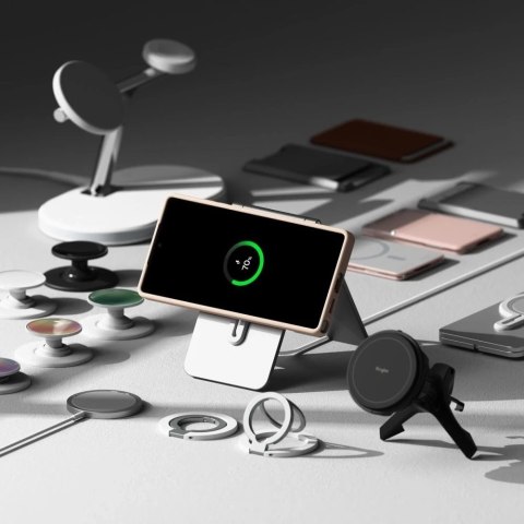 Etui do Samsung Galaxy S25 Ultra Pink Sand Ringke Silicone Magnetic MagSafe