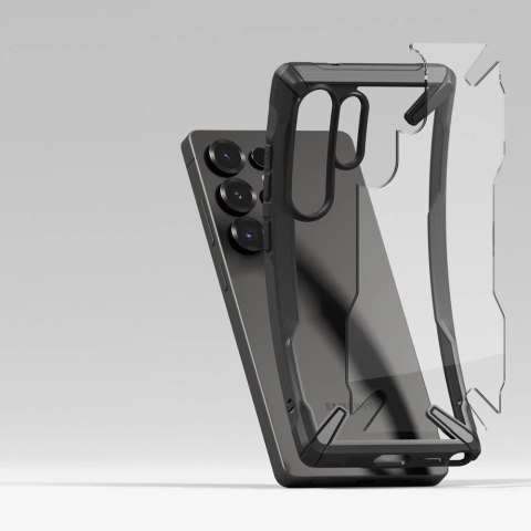 Etui do Samsung Galaxy S25 Ultra Ringke Fusion X Black