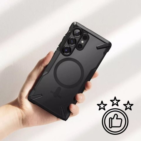 Etui do Samsung Galaxy S25 Ultra Ringke Fusion X Magnetic MagSafe Black