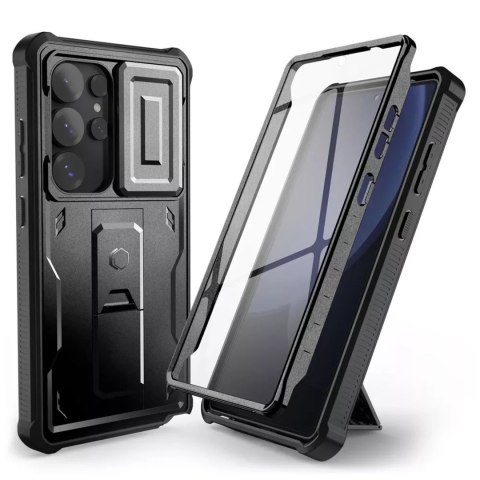 Etui do Samsung Galaxy S25 Ultra obudowa ochronna Tech-Protect Kevlar Cam+ Black