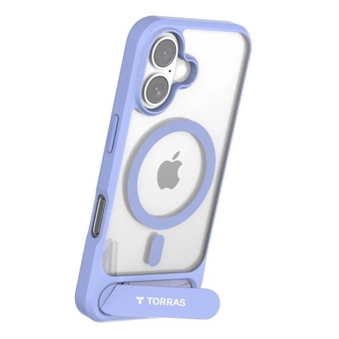 Etui Torras Pstand Series do iPhone 16 Niebieskie