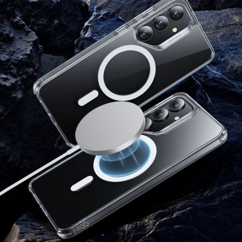 Etui do Samsung Galaxy S25+ Plus Clear ESR Classic Hybrid HaloLock MagSafe