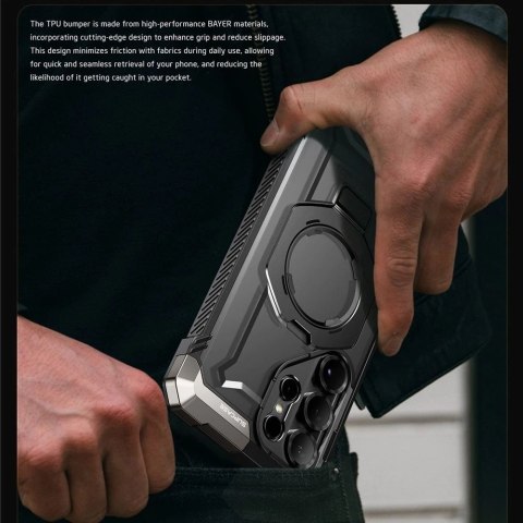 Etui do Samsung Galaxy S25 Ultra Supcase UB Grip Mag MagSafe Black