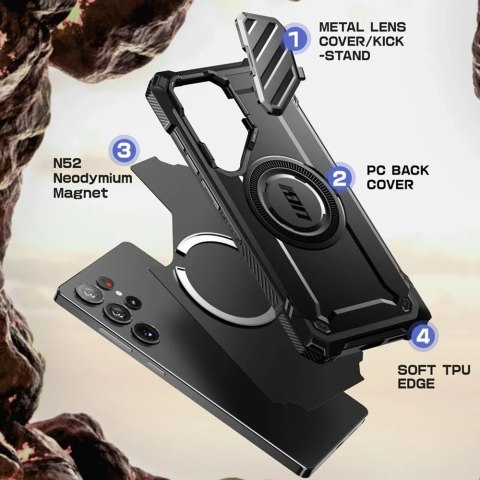 Etui do Samsung Galaxy S25 Ultra Supcase UB XT Mag MagSafe Black