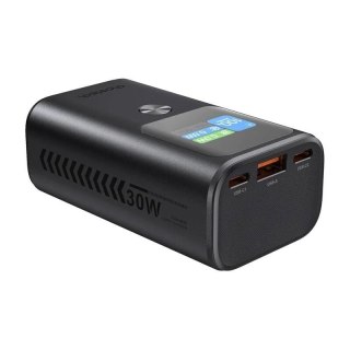Powerbank Choetech B701 10000mAh PD30W, szary - 2xUSB-C, 1xUSB-A