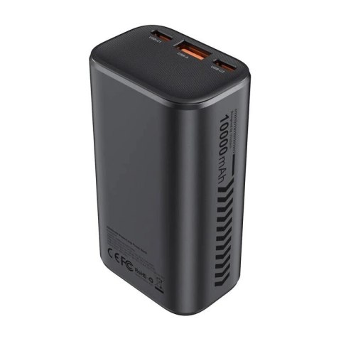 Powerbank Choetech B701 10000mAh PD30W, szary - 2xUSB-C, 1xUSB-A