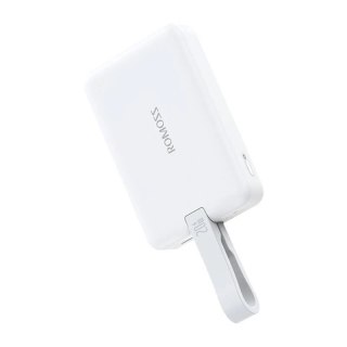 Powerbank Romoss WMS10 10000mAh 20W, biały - Ładowanie magnetyczne i szybkie ładowanie