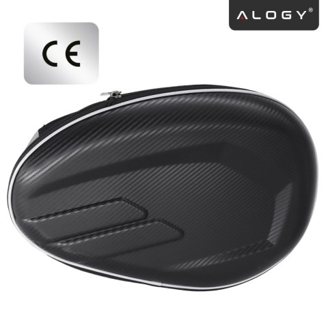 Sakwa Motocyklowa 38-58L - Torba, Kufry boczne, Sakwa na Tylne Siedzenie, Wodoodporna, Twardy Materiał, Regulowana na Motocykl -