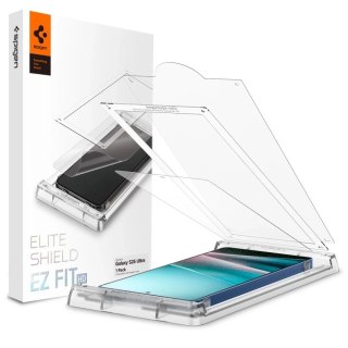 Szkło Hybrydowe do Samsung Galaxy S25 Ultra Spigen Elite Shield "EZ Fit" HD Clear