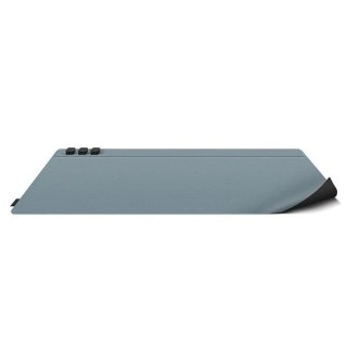 UNIQ Hagen - Dwustronna magnetyczna podkładka na biurko 67x35 cm, czarno-niebieska