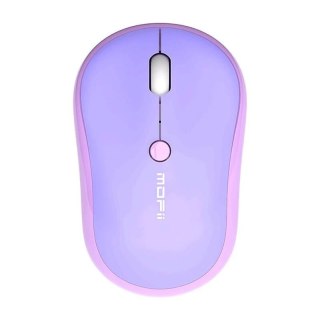 Bezprzewodowa mysz MOFII M5DM (Fioletowa)