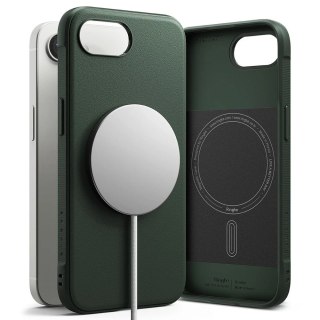 Etui Ringke Onyx Magnetic MagSafe do iPhone 16e Dark Green
