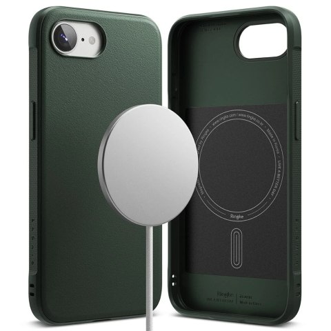 Etui Ringke Onyx Magnetic MagSafe do iPhone 16e Dark Green