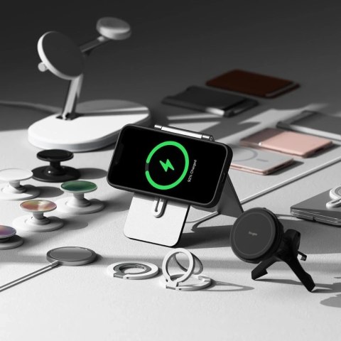 Etui Ringke Silicone Magnetic MagSafe do iPhone 16e Black