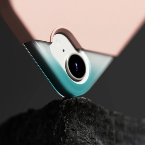 Etui Ringke Silicone Magnetic MagSafe do iPhone 16e Pink Sand