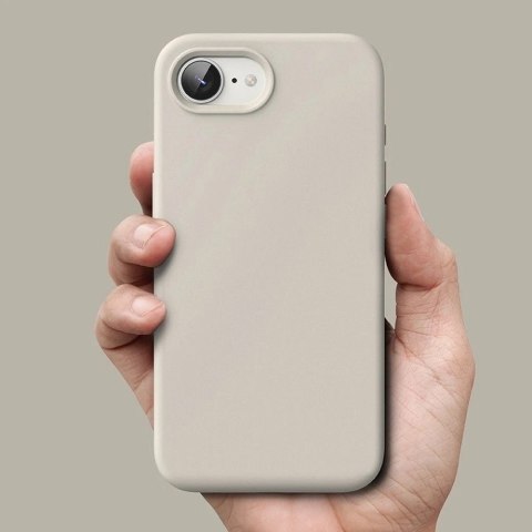 Etui Ringke Silicone Magnetic MagSafe do iPhone 16e Stone