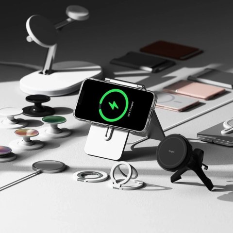 Etui do iPhone 16e Ringke Fusion Magnetic MagSafe Clear