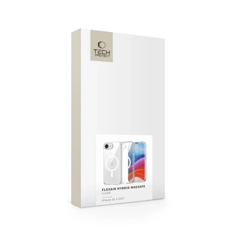 Etui do iPhone 16e Tech-Protect FlexAir Hybrid MagSafe Clear