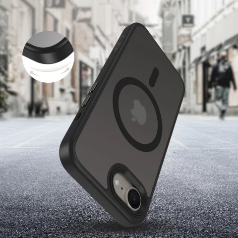 Etui do iPhone 16e Tech-Protect MagMat MagSafe Matte Black