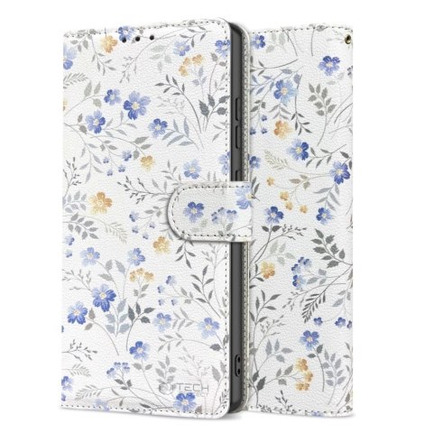 Etui do iPhone 16e Tech-Protect Wallet Spring Flowers