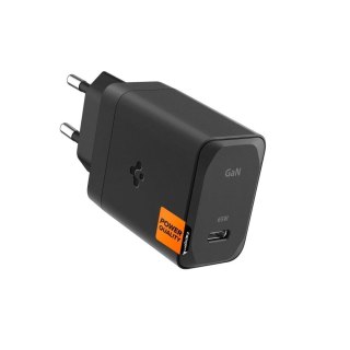 Ładowarka Sieciowa Spigen ArcStation Pro GaN-651 65W USB-C PD + Kabel Black