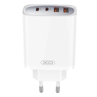 Ładowarka sieciowa XO CE22, 45W, GaN, 2x USB-C, 2x USB-A, PD, QC, PPS