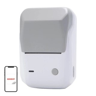 Mobilna drukarka termiczna do etykiet Niimbot B1 Szara Bluetooth