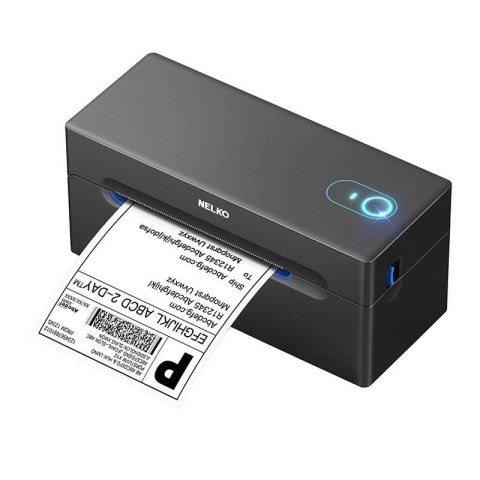 Termiczna drukarka etykiet Nelko PL70E Bluetooth USB czarna