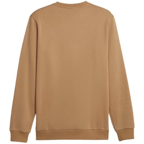 Bluza męska Puma ESS Small Logo Crew FL brązowa 586683 86 Bluza męska Puma ESS Small Logo Crew FL brązowa 586683 86