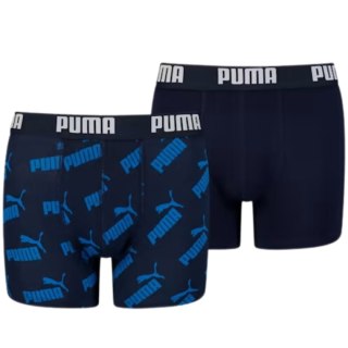 Bokserki dla dzieci Puma Basic Boxer 2P granatowe, czarne 935526 02