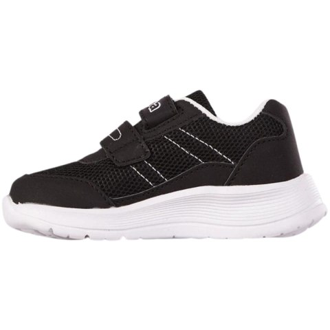 Buty dla dzieci Kappa Jak M czarno-białe 280024M 1110 Buty dla dzieci Kappa Jak M czarno-białe 280024M 1110