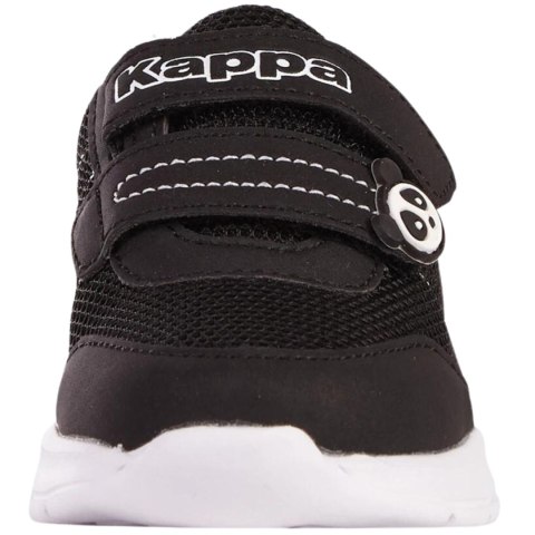 Buty dla dzieci Kappa Jak M czarno-białe 280024M 1110 Buty dla dzieci Kappa Jak M czarno-białe 280024M 1110