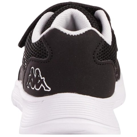 Buty dla dzieci Kappa Jak M czarno-białe 280024M 1110 Buty dla dzieci Kappa Jak M czarno-białe 280024M 1110