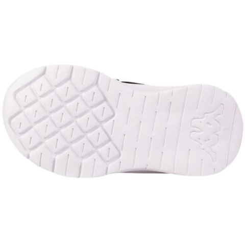 Buty dla dzieci Kappa Jak M czarno-białe 280024M 1110 Buty dla dzieci Kappa Jak M czarno-białe 280024M 1110
