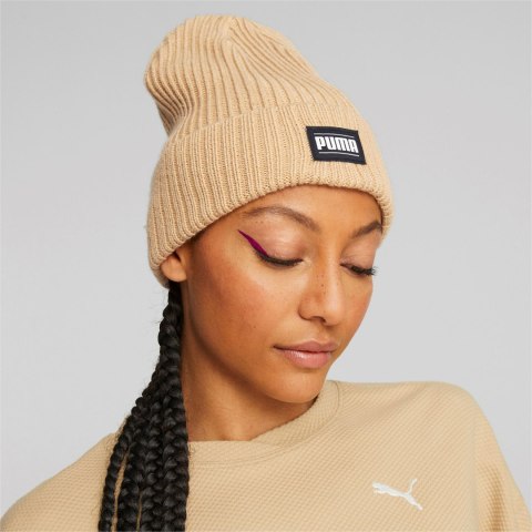 Czapka Puma Ribbed Classic Cuff Beanie beżowa 024038 07 Czapka Puma Ribbed Classic Cuff Beanie beżowa 024038 07