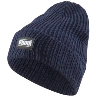 Czapka Puma Ribbed Classic Cuff Beanie granatowa 024038 02