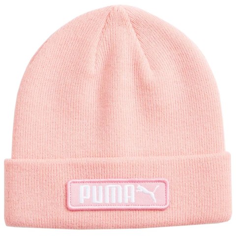 Czapka dla dzieci Puma Classic Cuff Beanie Junior różowa 023462 05