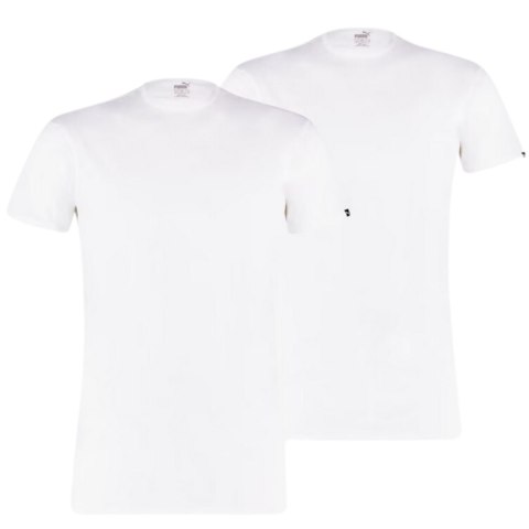 Koszulka męska Puma Basic 2p Crew Tee biała 935016 02 Koszulka męska Puma Basic 2p Crew Tee biała 935016 02