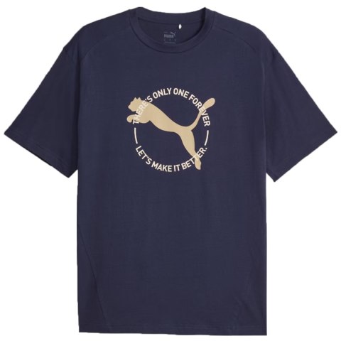 Koszulka męska Puma Better Sportswear Tee granatowa 676062 06 Koszulka męska Puma Better Sportswear Tee granatowa 676062 06
