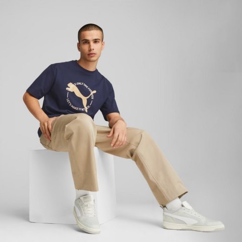 Koszulka męska Puma Better Sportswear Tee granatowa 676062 06 Koszulka męska Puma Better Sportswear Tee granatowa 676062 06