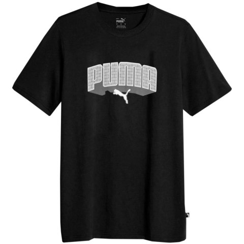 Koszulka męska Puma Graphics Hip Hop Tee czarna 677189 01 Koszulka męska Puma Graphics Hip Hop Tee czarna 677189 01