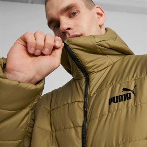 Kurtka męska Puma ESS Hooded Padded brązowa 848938 93 Kurtka męska Puma ESS Hooded Padded brązowa 848938 93