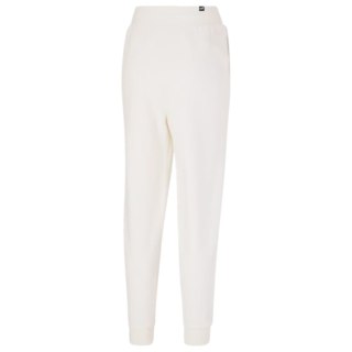 Spodnie damskie Puma ESS+ Embroidery High-Waist Pants FL kremowe 670007 99