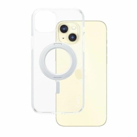 CARE by PanzerGlass Kickstand CaseiPhone 15 Plus 6,7" MagSafe srebrny/silver 1416