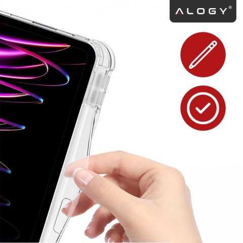 Etui do Apple iPad 11gen. 11" 2025 / 10gen. 10.9" 2022 Ochronne Hybrydowe z Miejscem na Rysik, Składana Okładka, Funkcja Podstaw