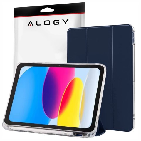 Etui do Apple iPad 11gen. 11" 2025 / 10gen. 10.9" 2022 Ochronne Hybrydowe z Miejscem na Rysik, Składana Okładka, Funkcja Podstaw
