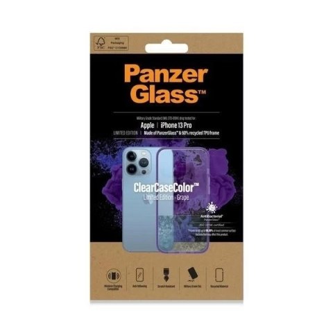 Etui do iPhone 13 Pro PanzerGlass ClearCase Antibacterial Military Grade