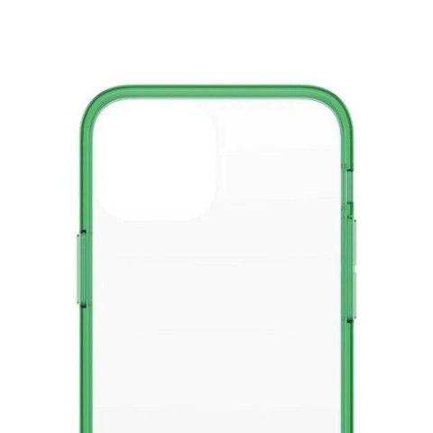 Etui do iPhone 13 mini PanzerGlass ClearCase Antibacterial Military Grade Lime